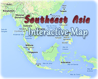 Mapa geografico Asia